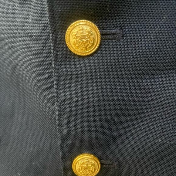 Lands’ End boys Navy suit jacket Sz 8 - Picture 3 of 7